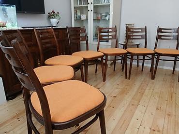 həyət stulları: Qonaq otağı üçün, Yeni, Qatlanmayan, rəng - Qara Stul — 3