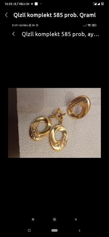 где можно продать серебро в баку: Komplekt 585 pr. Qraml 150 man — 1