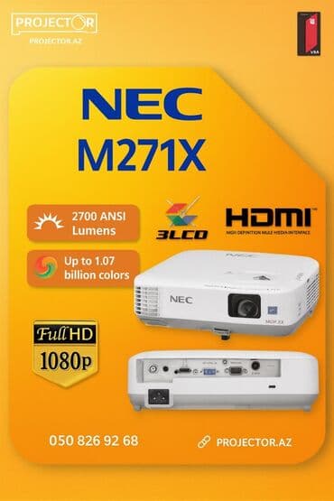 Alfa Romeo: İşlənmiş Stasionar Proyektor NEC, Ödənişli çatdırılma — 4