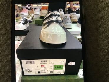 высокие кеды: Размер: 39, цвет - Белый, Б/у — 11