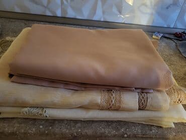 Süfrə 20 - Rənglər: açıq bej, şaftalı-bej və krem. - Material: nazik