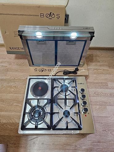 mini pec: Qaz plitəsi Quraşdırılan, 4 gözlü, Yeni — 2