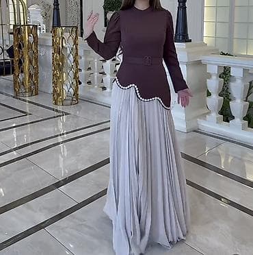 friend eau de parfum: Zərif iki parçalı dəst – üst və ətək. - Üst: tünd qəhvəyi rəngdə — 2