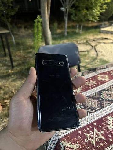 ps 4 diskləri: Samsung Galaxy S10, 128 GB, rəng - Qara, Simsiz şarj — 1
