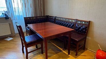 мебель для кухни: Mətbəx mebeli dəsti – tam komplekt - Material: massiv ağac görünüşlü — 17