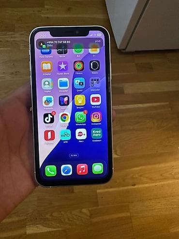 ayfon 6 barter: IPhone 12, 64 GB, Gümüşü — 6