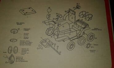 metbex tavan modelleri: Sovet istehsalı olan avtomobil modelin kartondan və kağızdan — 4
