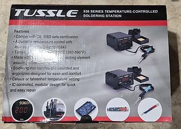 Mexaniki əl alətləri: TUSSLE 936A temperaturaya nəzarətli lehimləmə stansiyası — 4