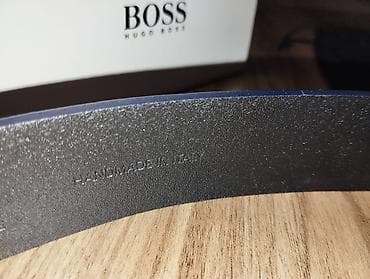 kisi geyimler: Kəmər HUGO BOSS HUGO BOSS HB - премиальный ремень из натуральной кожи — 7