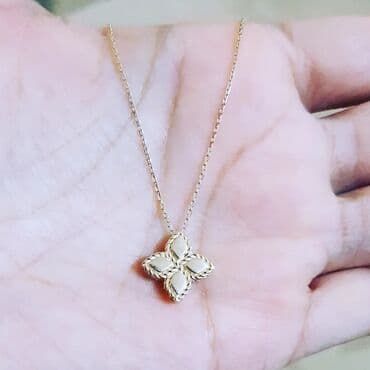 золотые комплекты с бриллиантами в баку: Колье, Желтое золото, 585 проба, 2100 г — 1