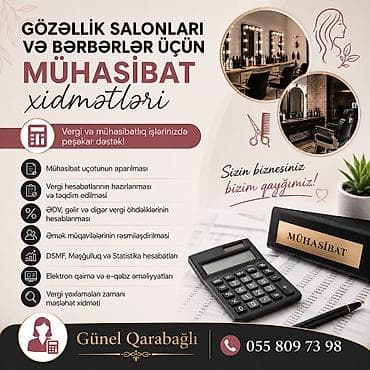 epson a3 printer: Mühasibat uçotu | Hesabatlarının hazırlanması və təqdim edilməsi, Kadr uçotunun aparılması, Mühasibat uçotunun aparılması — 5