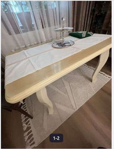 Qonaq masası, İşlənmiş, Transformer, Taxta, Kvadrat masa