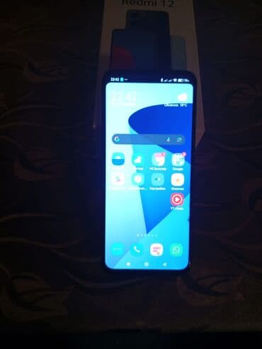 redmi 12 ekran: Redmi 12, 256 GB, rəng - Qara, İki sim kartlı — 1