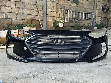 kamaz radiator: Ön, Hyundai Elantra, 2016 il, Ünvandan götürmə — 1