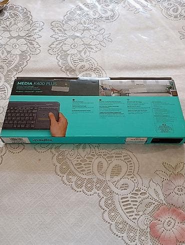 soyuducu evden satiw: Logitech K400 Plus – media klaviatura və touchpad bir yerdə 2-1 dəfə — 3