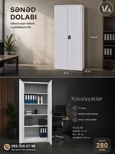 dolab ofis: 📁 SƏNƏD DOLABI – Ofisiniz üçün etibarlı seçim Ofisinizdə — 1