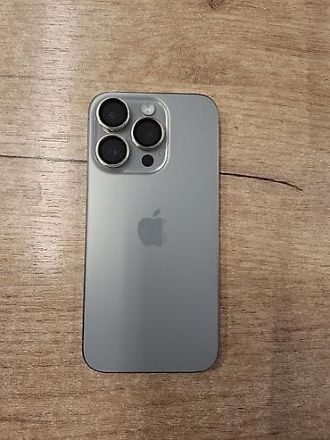 ikinci el iphone 14 pro max: IPhone 15 Pro, 256 GB, Gümüşü, Sənədlərlə — 1