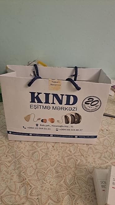 Слуховые аппараты: Məhsul: KIND eşitmə aparatları – “Vico” seriyası Təsvir: - “Solutions — 1