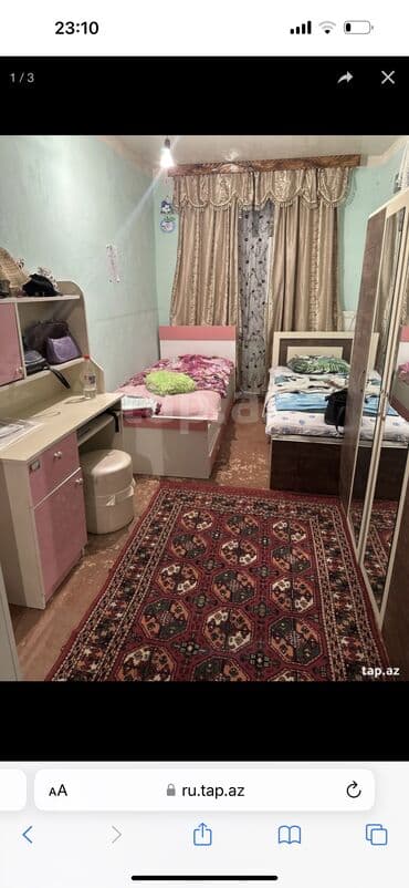 ağcabedi kiraye evler: Билясувар, 2 комнаты, Вторичка, 40 м² — 1
