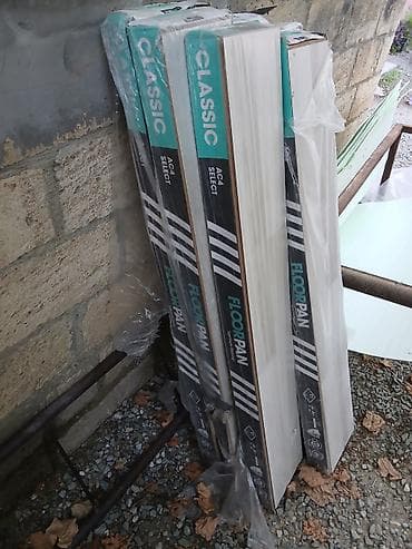 Məhsul: Laminat döşəmə taxtaları Yenidir istifade olunmayib.13kv — 1