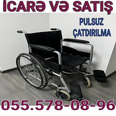 Məhsul: Manuel əlil arabası – icarə və satış Xüsusiyyətlər: - Yüngül