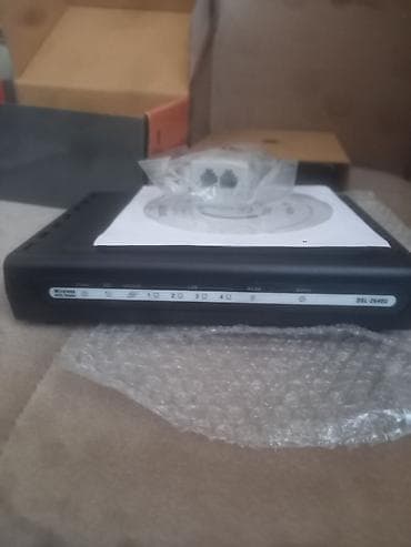 Техника и электроника: D-Link DSL-2640U – Wireless G ADSL2+ 4-port router Xüsusiyyətlər: - — 1