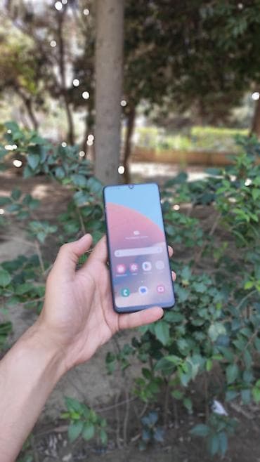 samsung ipad: Samsung Galaxy A32, rəng - Mavi, Barmaq izi — 2