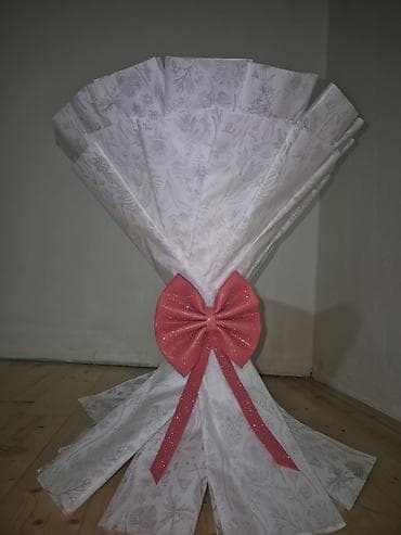 qızıl gul: Gül buketi – güzgülü kompozisiya - Dairəvi güzgü əsaslı dekorativ — 6