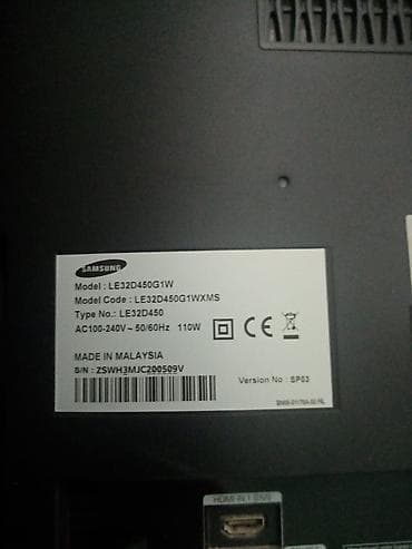 dubay iphone 11: Samsung LE32D450G1W LCD televizor Xüsusiyyətlər: - Ekran: 32 düym — 5