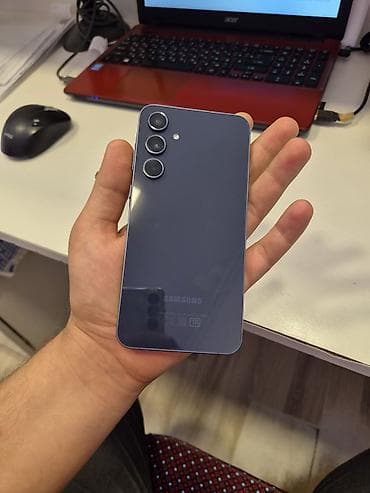 justfog minifit s: Samsung Galaxy A55 5G, 256 GB, rəng - Mavi, Barmaq izi, İki sim kartlı — 1