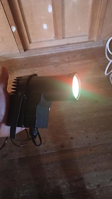 işiq guclendirici: Məhsul: LED mini proyektor/spot işıq (gobo/loqo proyektoru tipli) — 2