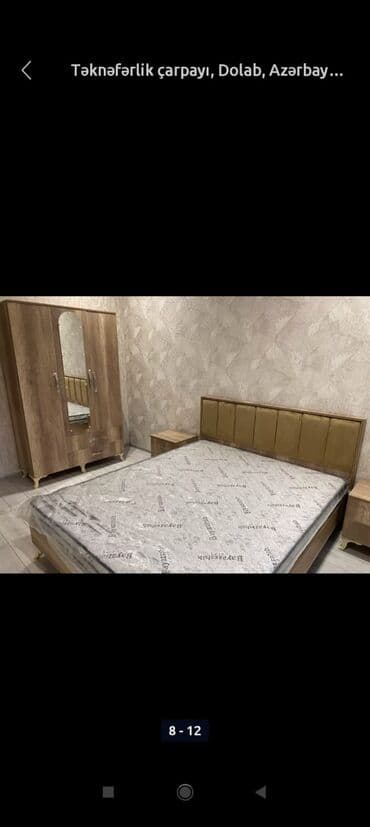 quxna şkafı: Təknəfərlik çarpayı, Dolab — 8