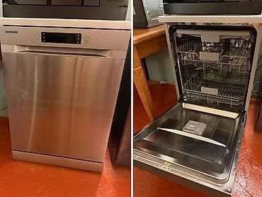 Техника для кухни: Посудомойка Samsung, Полногабаритная (60 см), Отдельностоящая — 1