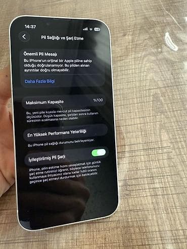 id: IPhone 13, 128 GB, Ağ, Face ID — 8