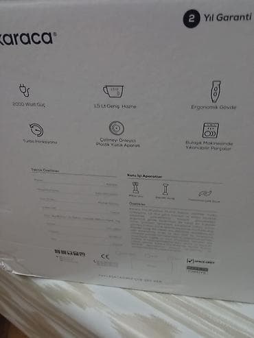 Mətbəx kombaynı Karaca, Yeni — 2