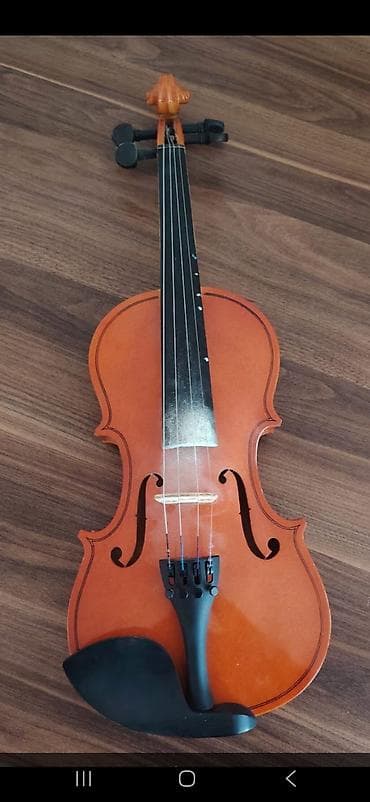 Fleytalar: Skripka dəsti - Korpus: klassik ağac tonlarında laklanmış skripka — 2