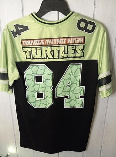 Futbolkalar: Teenage Mutant Ninja Turtles temalı qısaqol formada köynək - Rəng — 4