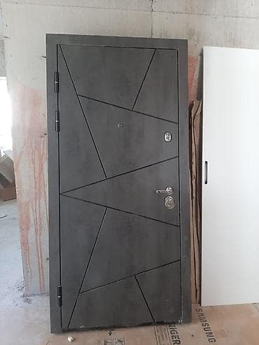 plasmas qapi: Müasir dizaynlı giriş qapısı Seyf qapı 2 ədəddi az işlənib — 1