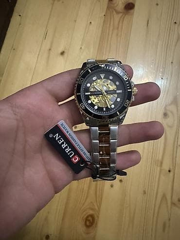 apple whatch 3: Curren kişi qol saatı - Mexanizm: Kvars (Quartz) - Üslub: Skeleton — 1