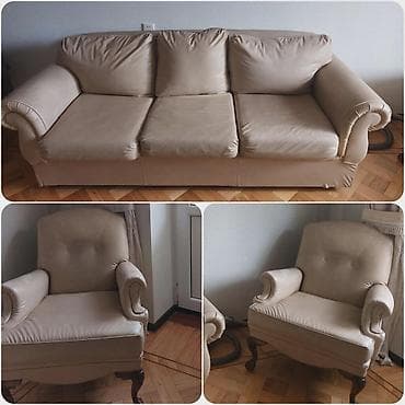 İşlənmiş, Divan, 2 kreslo