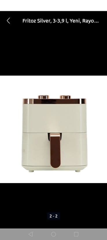 Fritoz Silver, 3-3,9 l