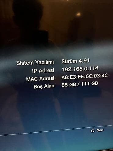 iphone 5 ikinci el: Sony PlayStation 3 (PS3) Slim oyun konsolu - Model: PS3 Slim - Daxili — 3