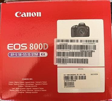 canon e414 printer: Canon EOS 800D DSLR fotoaparat - Sensor: 24.2 MP APS‑C CMOS - — 9