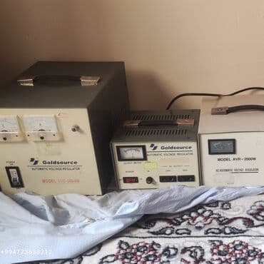 isiq generator satilir: İşlək vəziyyətdə olan bir neçə avtomatik gərginlik tənzimləyicisi — 1