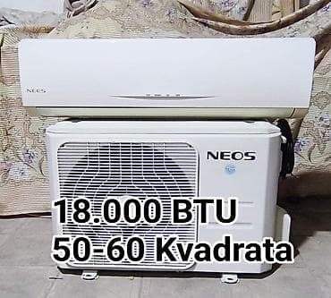 NEOS 50-60 KVADRATA. 18.000 BTU. FRION R 410. TAM YUYULUB VE lalafo.az -da NEOS 50-60 KVADRATA. 18.000 BTU. FRION R 410. TAM YUYULUB VE