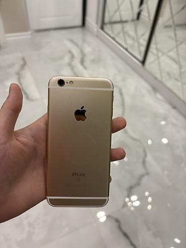 iphone 5s ekran: IPhone 6s, Qızılı, Barmaq izi — 1