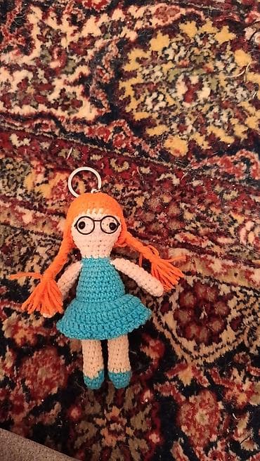 persol eynək: Əl işi amigurumi breloklar seti - Material: yumşaq iplik (pamuk/akril — 1