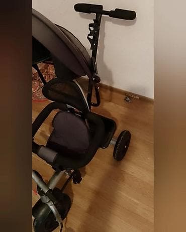 Uşaq üçtəkərli velosipedi – valideyn idarəetməsi olan model - Güclü — 2