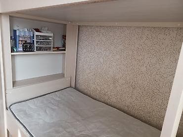 döşek: Oğlan və qız üçün, Çarpayı, Matras ilə, Siyirməsiz, Laminat — 3