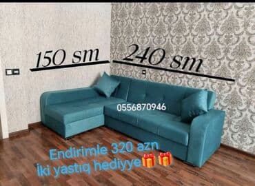divan kreslo kreditle: Künc divan, Yeni, Açılan, Bazalı, Parça, Şəhərdaxili pulsuz çatdırılma — 4